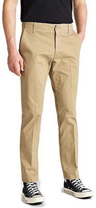 Lee Mężczyźni Chino Extreme Motion Spodnie, Beżowy, 32W/30L