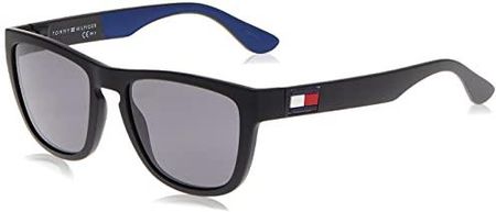 Tommy Hilfiger TH 1557/s 003/T4 Matt Black Sunglasses, 49, męskie