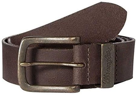 Wrangler Metal Loop Brown Pasek Mężczyźni, Brązowy,105