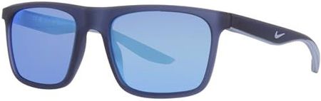 NIKE Sun Okulary przeciwsłoneczne dla mężczyzn, Matte Mystic Navy/Blue Mirror, 54/19/140