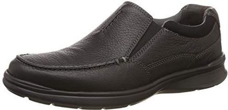 Clarks Cotrell Free - Mokasyn Mężczyźni, Black Oily Lea, 39.5 EU