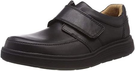 Clarks Un Abode męskie klapki, czarny - Schwarz Black Leather - 41.5 EU