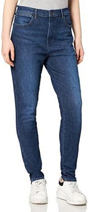 Wrangler High Rise Skinny Jeans Mężczyźni, Good News, 32W / 30L