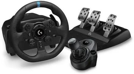 Logicool G G923d PC PS4 PS5 シフター付き Kierownica Logitech G923 + Shifter Bundle (PC/PS4/PS5