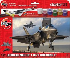Airfix Samolot Starter Set Lockheed Martin F 35B Lightning Ii A55010