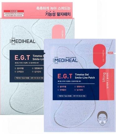 Mediheal Ujędrniające płatki przeciwzmarszczkowe E.G.T Timetox Gel Smile-Line - 5 sztuk
