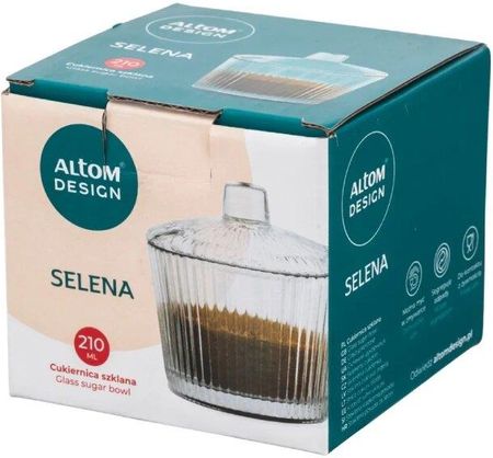 Altom Szklana Cukiernica Selena 210Ml - zdjęcie 2