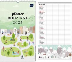 Zdjęcie Kalendarz planer rodzinny 2025 25x43 Razem - Tychy