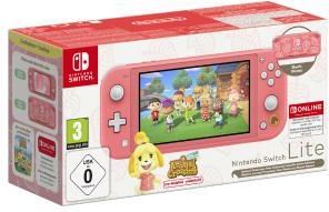 Nintendo Switch Lite Coral + Animal Crossing: New Horizons + Nintendo Online 365dni