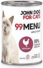 John Dog Group Sp. Z O.O Menu Mokra Karma Dla Kota Z Kurczakiem 400G