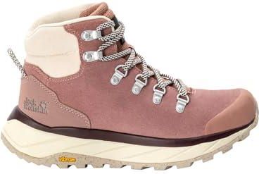 Jack Wolfskin Kobiety TERRAVENTURE URBAN MID W trampki, Różowy/Biały, 36 EU