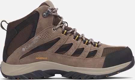 Columbia Buty trekkingowe męskie Crestwood Mid Waterproof 2100641231 Brązowe