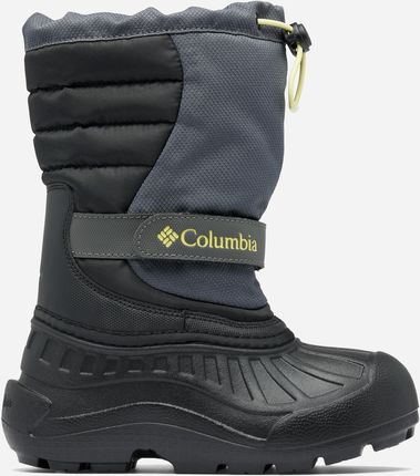 Columbia Śniegowce chłopięce wodoodporne Youth Powderbug Snowlite 2078921089 Czarne