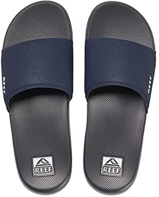 Reef Męskie sandały One Slide, granatowy biały (navy white) - 45 EU