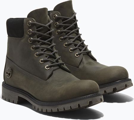 Buty męskie Timberland Premium 6 In Lace medium grey full grain | WYSYŁKA W 24H | 30 DNI NA ZWROT Zima 2024