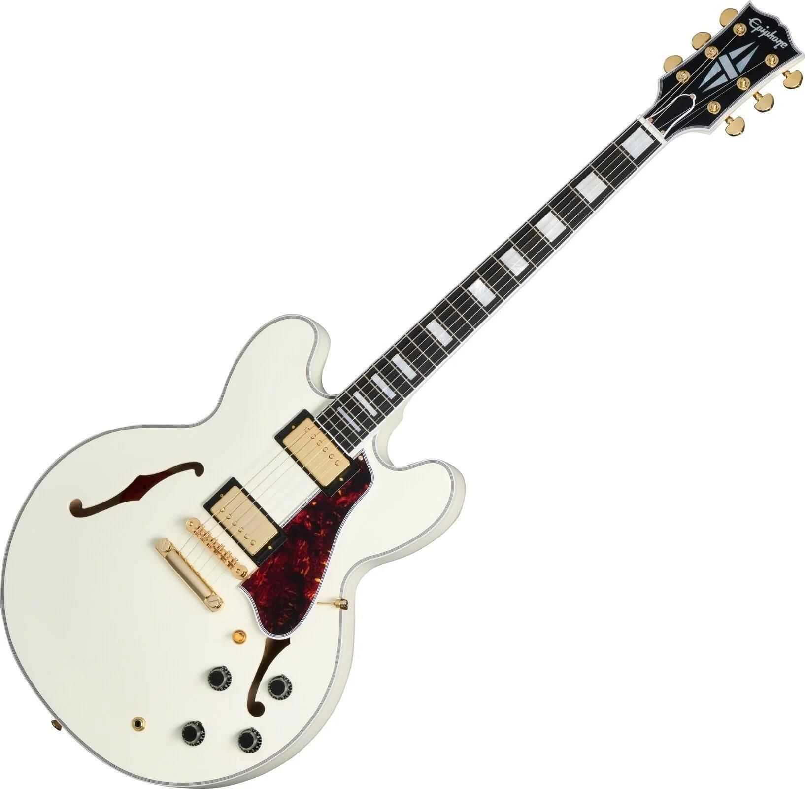 Epiphone ES-355 ホワイト　ギター Epiphone 1959 ES-355 Classic White VOS – Thomann Polska
