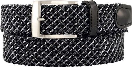 Alberto Multicolor Braided Black/Grey 100 cm Golf pasek