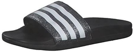 adidas Uniseks - dzieci Adilette Comfort Klapki, Core Black/Ftwr White/Core Black, 28 EU