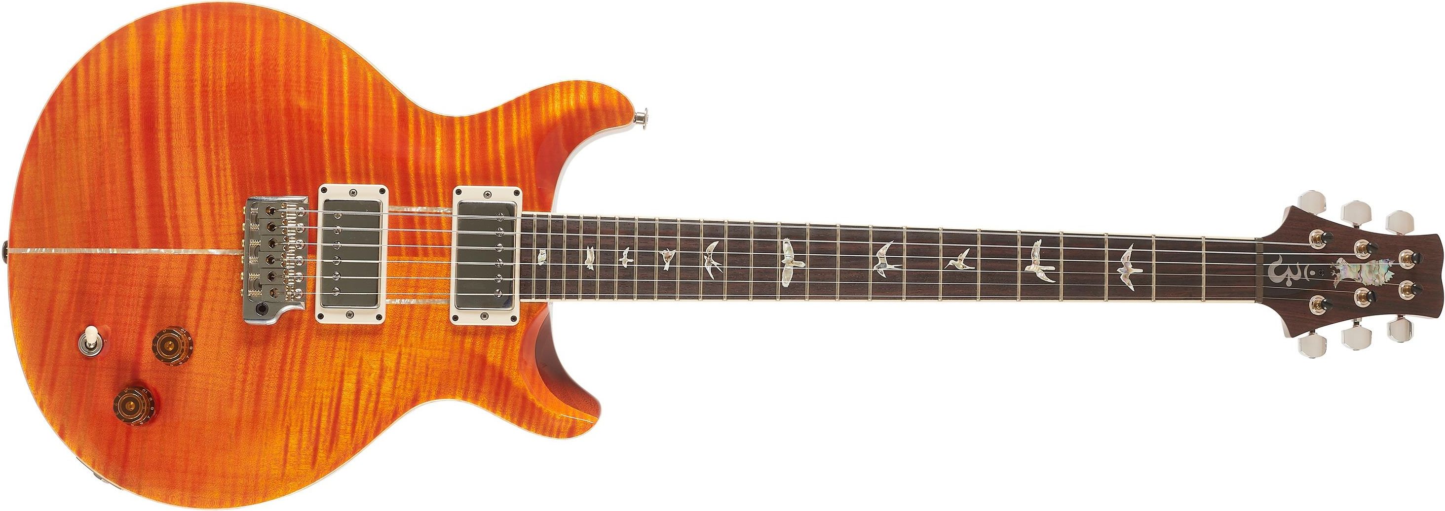 PRS SE Santana Model オレンジ PRS 2017 SE Santana Orange - gitara elektryczna, sygnowana