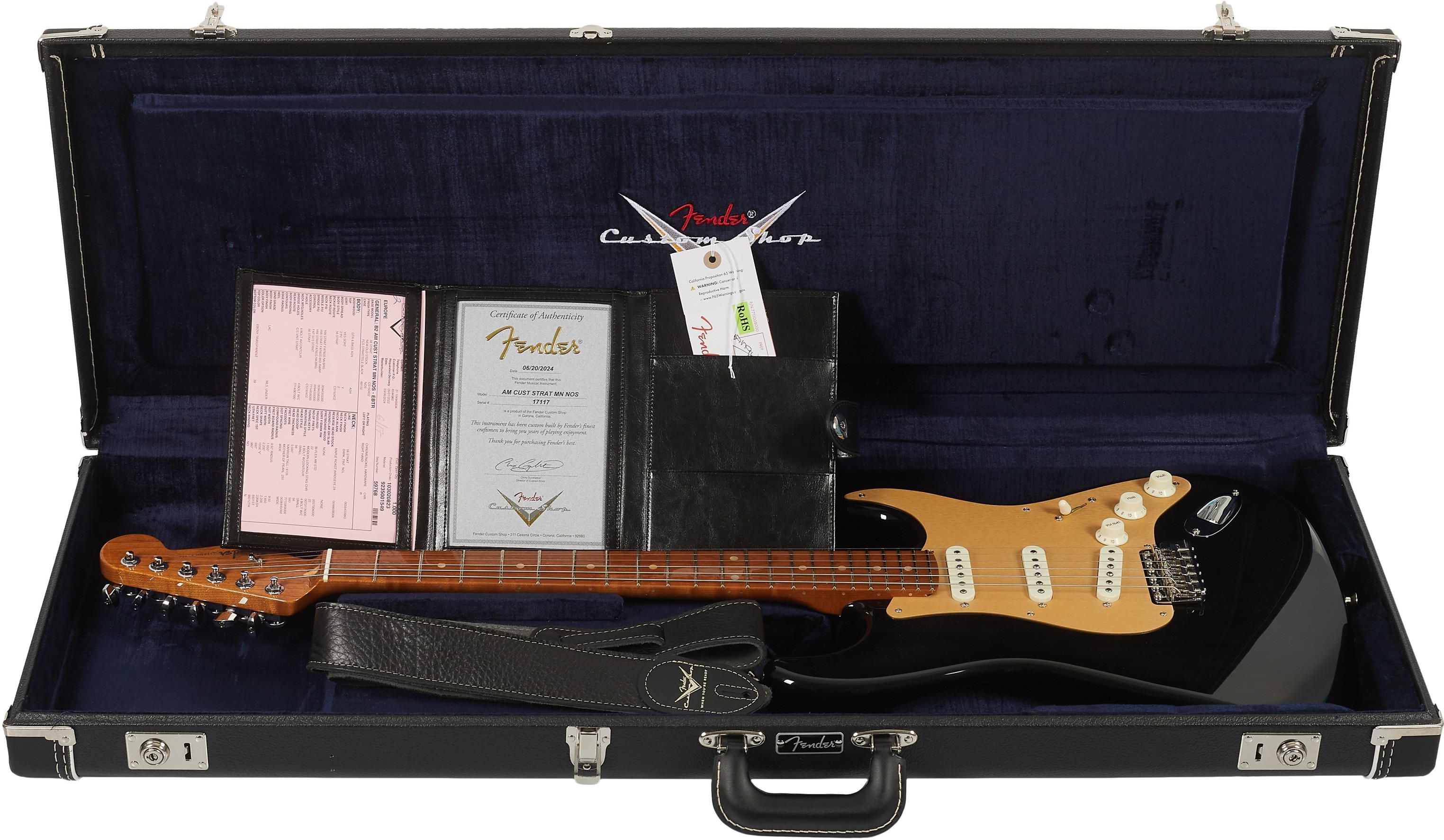 ギター Fender Custom shop+ Order Neck Fender Custom Shop American Custom Strat Maple Neck HBL