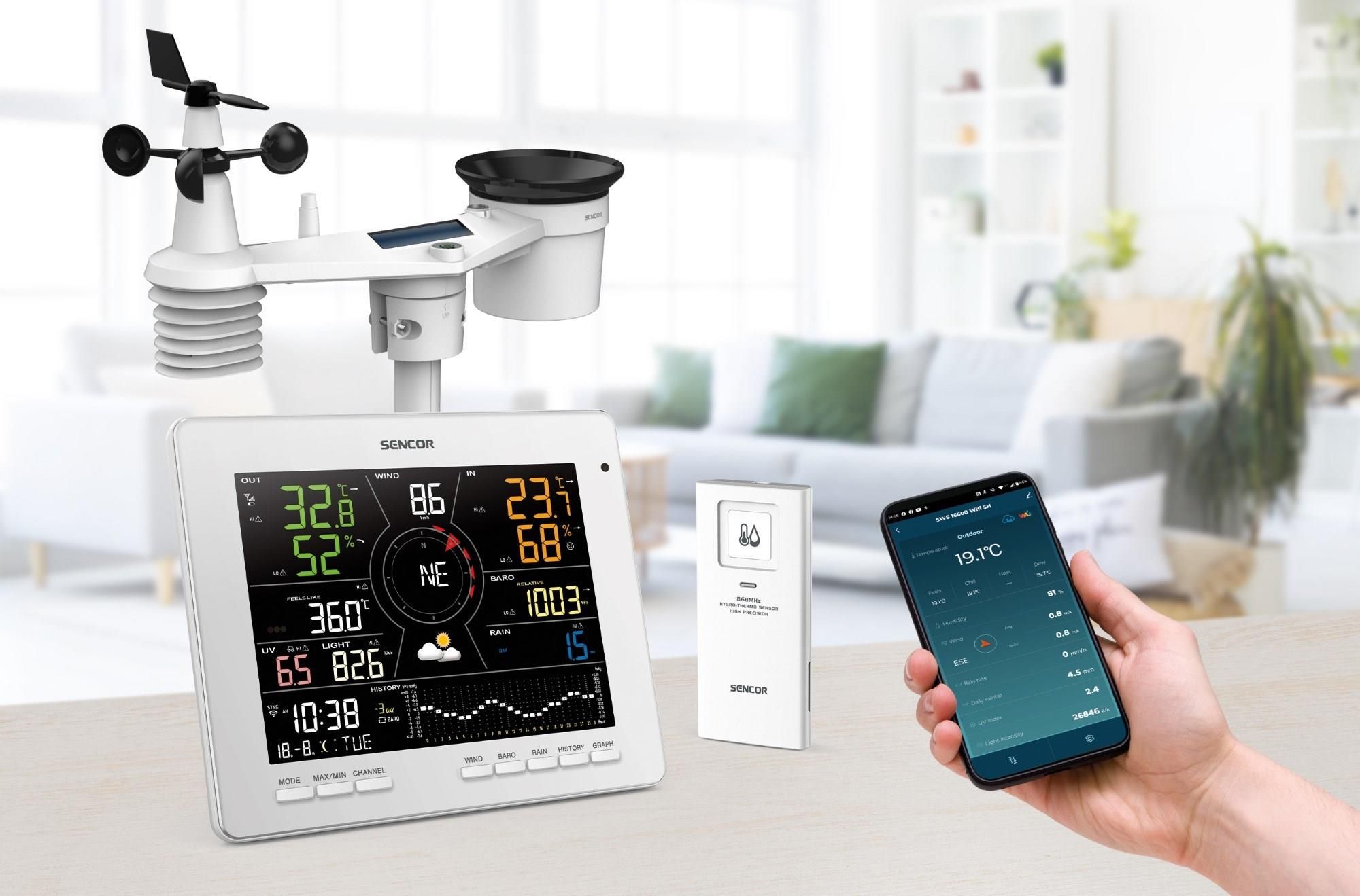 фото Метеостанция Sencor SWS 16600 WIFI