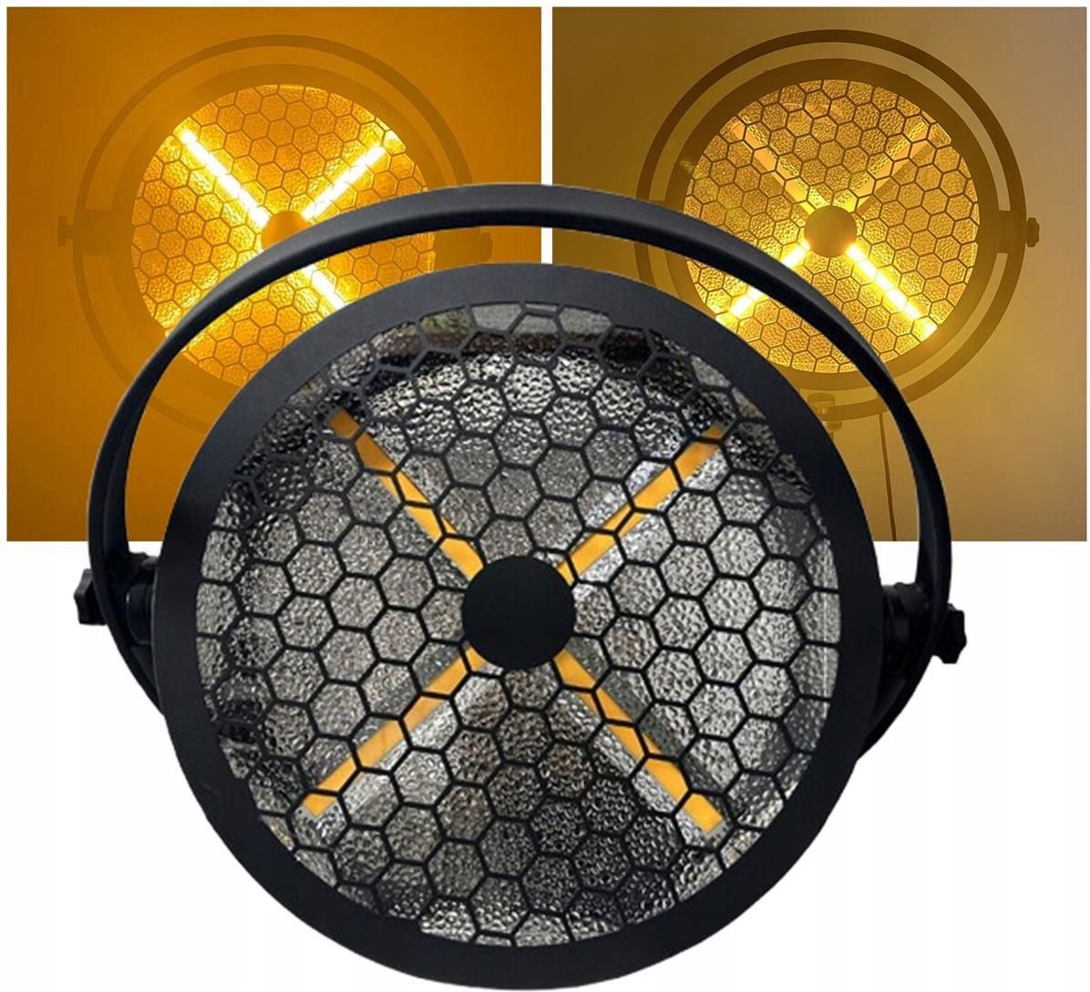 Zdjęcie EVOLIGHTS LUMEN X oświetlenie sceniczne retro vintage reflektor ciepły biały + RGB - Osiek