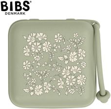 Bibs Liberty Pacifier Box Capel Sage 2 W 1 Etui Do Smoczków Oraz Pojemnik Do Sterylizacji Smoczków