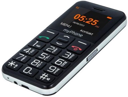 myPhone Halo Easy Czarny - zdjęcie 2