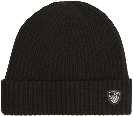 Czapka zimowa Ea7 Emporio Armani Mountain U Shield Beanie WO 2401314F20200020 – Czarny