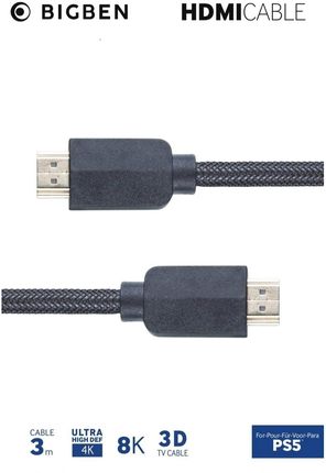 Nacon HDMI Cable for PS5 - 3 m - Game console charger / data cable