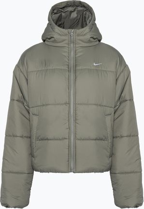 Kurtka puchowa damska Nike Sportswear Classic Puffer Therma-Fit light army/white | WYSYŁKA W 24H | 30 DNI NA ZWROT Zima 2024