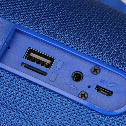 GŁOŚNIK BLUETOOTH XTR TG534 NIEBEISKI 2X5W EXTREME MUSIC - zdjęcie 2