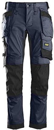 Snickers Workwear Spodnie uniseks, niebieskie, 48, niebieski, 48