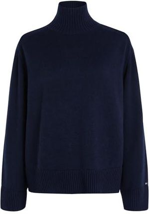 Tommy Hilfiger Sweter z mieszanki wełny Mock-NK, Pustynne niebo, 3XL