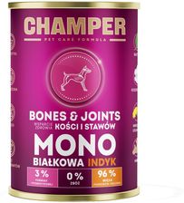 Champer Karma Dla Psa Bones&Joints Monobiałkowa Karma Z Indykiem 400G