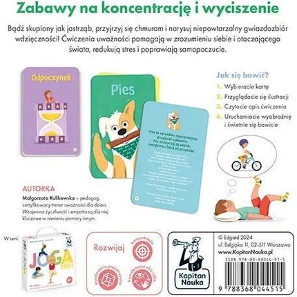 Uważność dla dzieci. Trening mindfulness. Kapitan Nauka - Małgorzata Kulikowska - zdjęcie 2