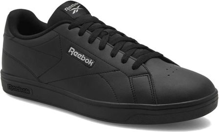 Reebok Tenisówki męskie z eko skóry Court Clean 100074370 Czarne