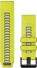 Pasek silikonowy żółto-szary QuickFit 26 mm do Fenix 6x/Fenix 7x/7x PRO/Fenix 8 51 mm
