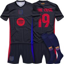 Zdjęcie LAMINE YAMAL 19 Strój Piłkarski z Getrami Fc BARCELONA czarny - Kraków