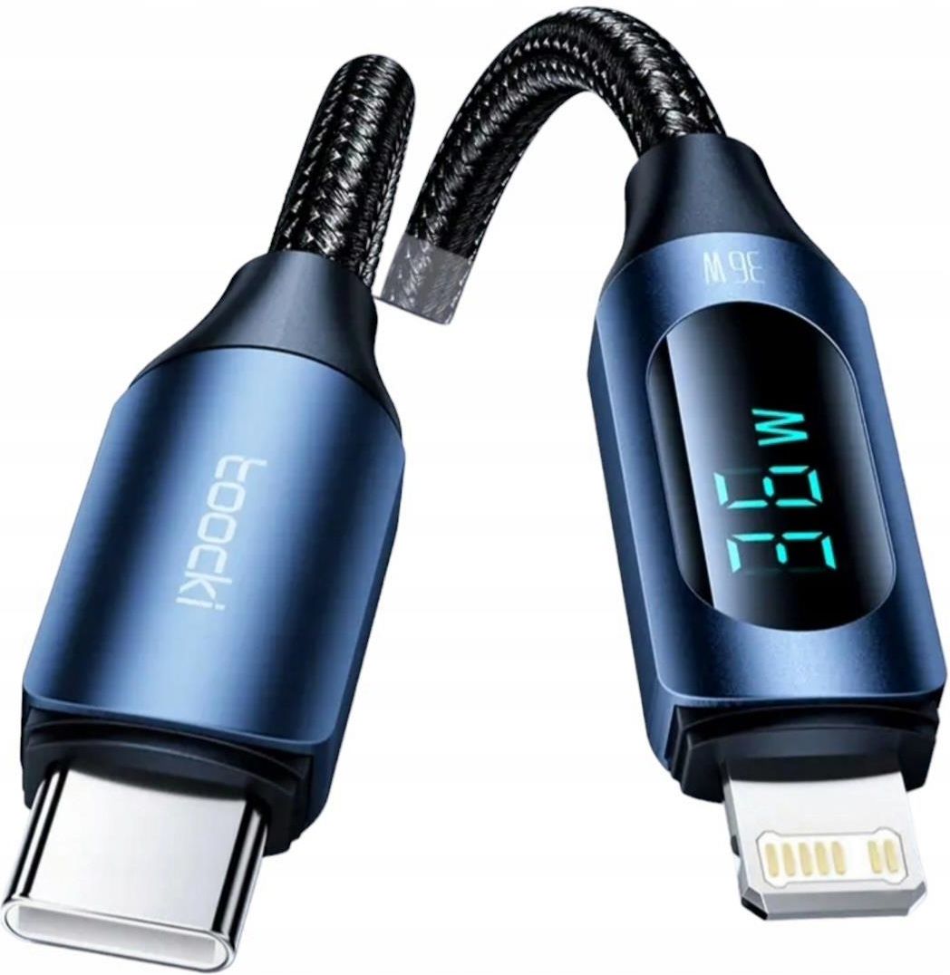 Toneflake × WAGNUS USB Cable Toocki Kabel 1 Metr Usb A Do Iphone Lightning Qc Pd 36W