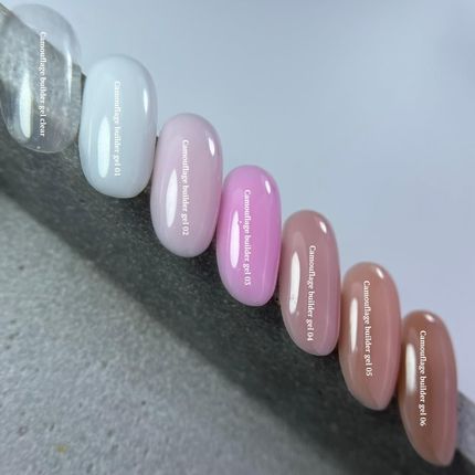 Nailsoftheday Camouflage Gel Clear Przezroczysty Gęsty Żel Budujący 30G - zdjęcie 3