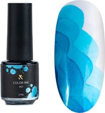 F.O.X Color Ink Blue 001 Niebieski Kolorowy Tusz Do Wzorów Akwarelowych 5ml