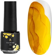 F.O.X Color Ink Yellow 004 Żółty Kolorowy Tusz Do Wzorów Akwarelowych 5ml