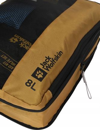 Organizer kompresyjny Jack Wolfskin Compression Cube 8 salted caramel - zdjęcie 3