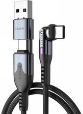 Statik PowerPivot Pro - kabel USB-C - USB-C 3m, w nylonowym oplocie (black) (PUP-0455-10FT-CC)