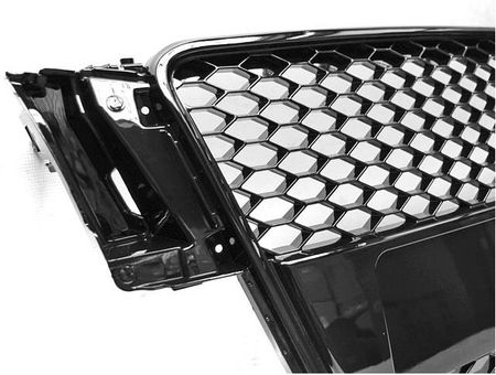 Jom Grill Atrapa Audi A5 07-11 Rs-Style Czarny Połysk Grau50_7488628591 - zdjęcie 3