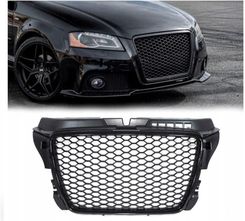 Zdjęcie Jom Grill Atrapa Do Audi A3 8P Lift Od 2008 2012 Roku Rs Look Czarny Połysk Fpgr8P2B1D1032640Grau67_7876416966 - Strzelce Opolskie