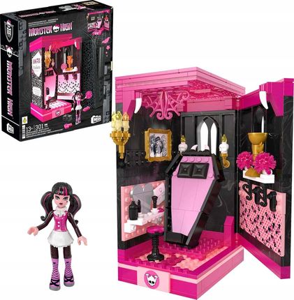 MEGA Monster High Książkowa krypta Draculaury – Upiorny kącik  HXJ88