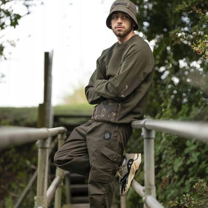 Nash Bluza Wędkarska Khaki Camo Z Kieszeniami Scope Hd Jumper R. L - zdjęcie 3