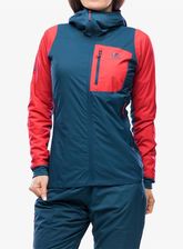 Zdjęcie Mountain Equipment Switch Pro Damska kurtka z kapturem, majolika/papryka (L) - Gdynia